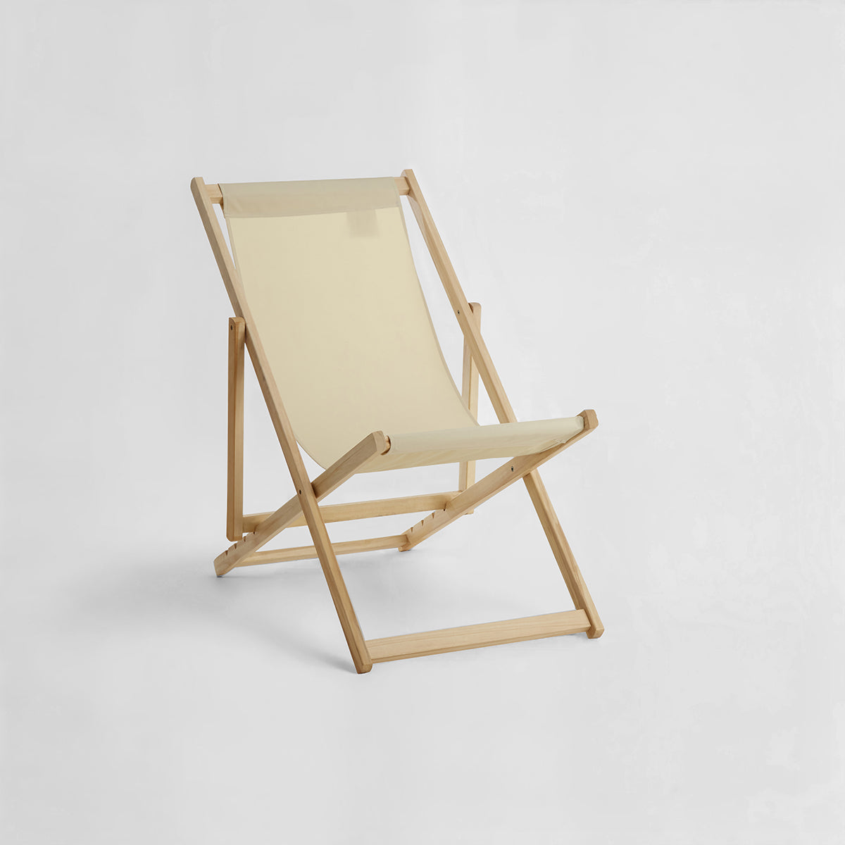 Beauport Cream Deck Chair