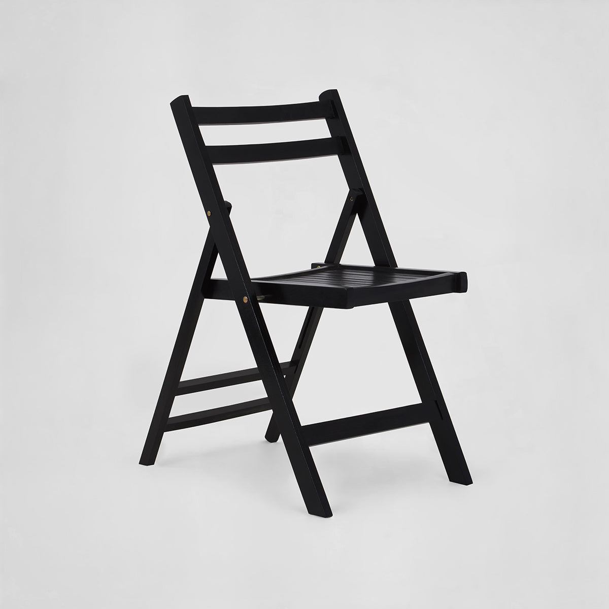 Beauport Black Wood Folding Chair