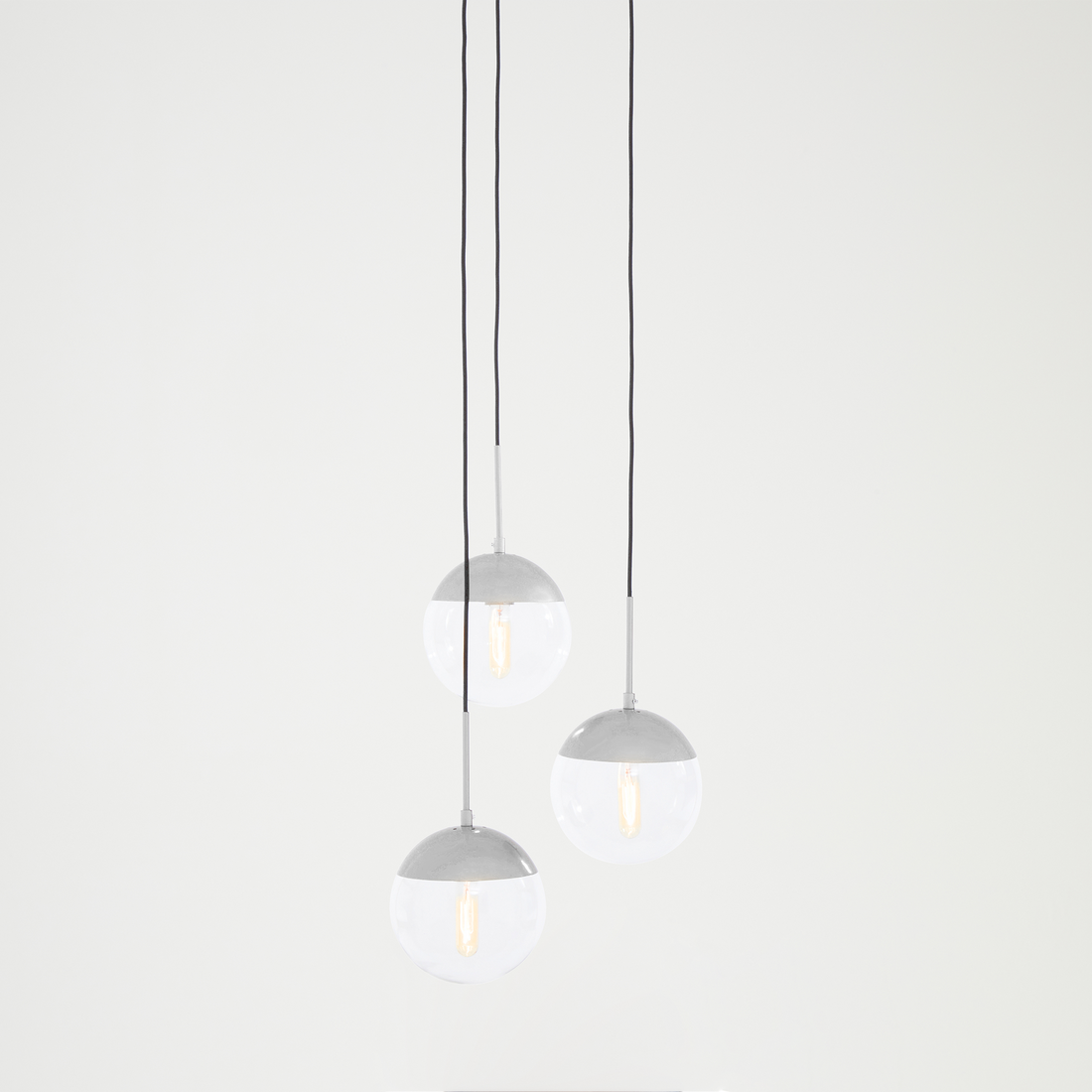 Revive Chrome Finish 3 Pendant Light