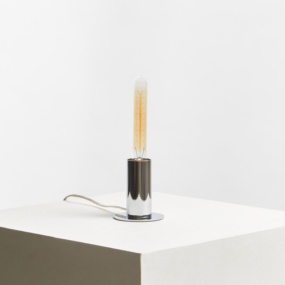 Stockholm Chrome Finish Table Lamp