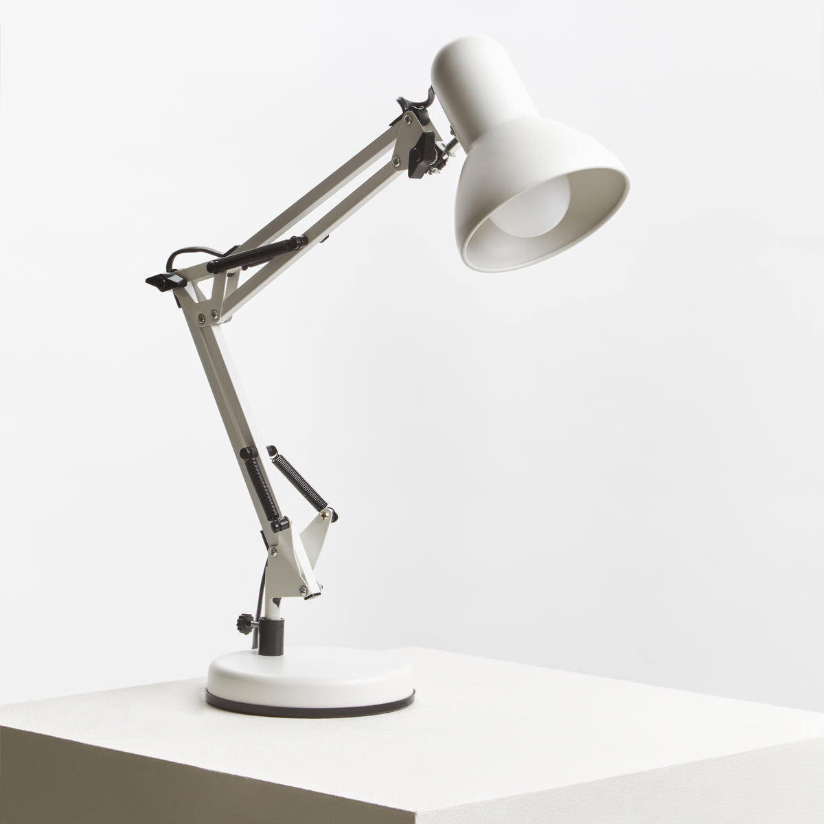 Payton Studio Matte White Metal Lamp