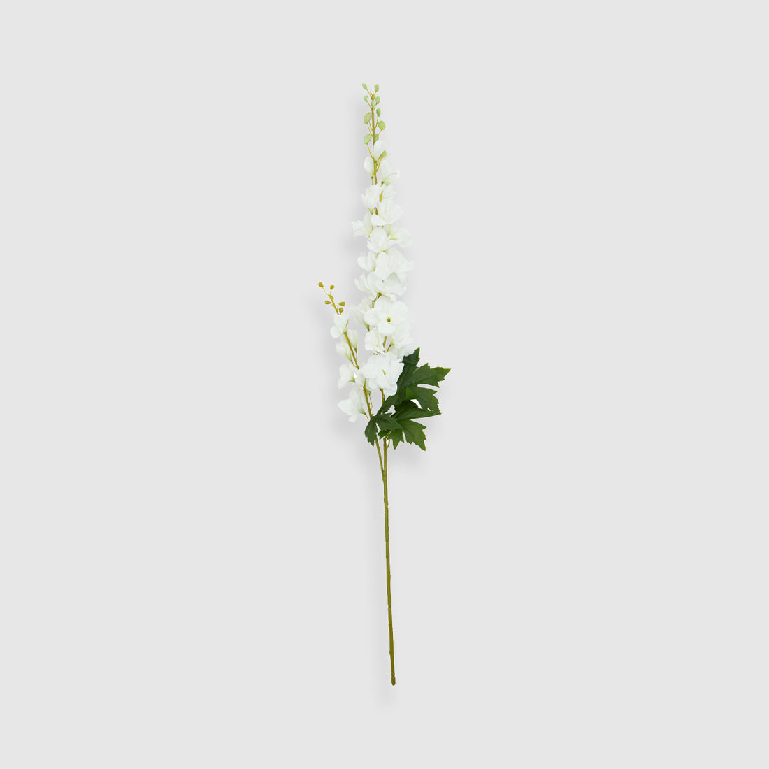 Fiori Artificial flowers 90cm White Delphinium Spike