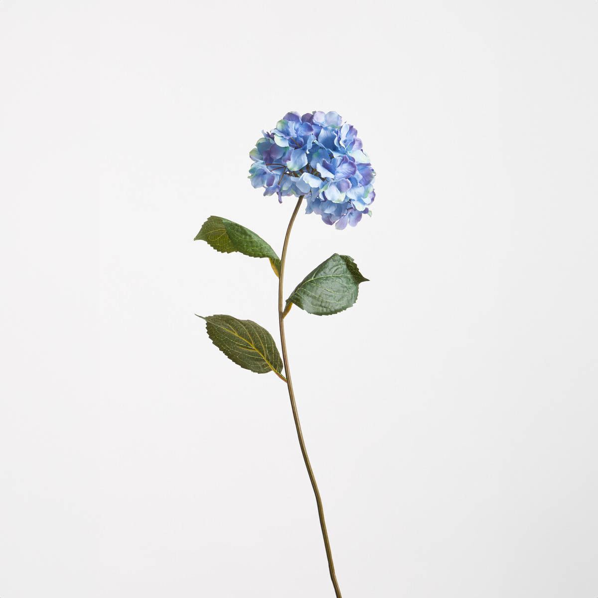 Fiori 74cm Hydrangea Stem Blue Artificial Flower