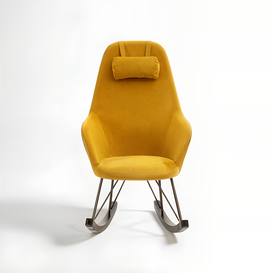 Kolding Yellow Rocking Chair