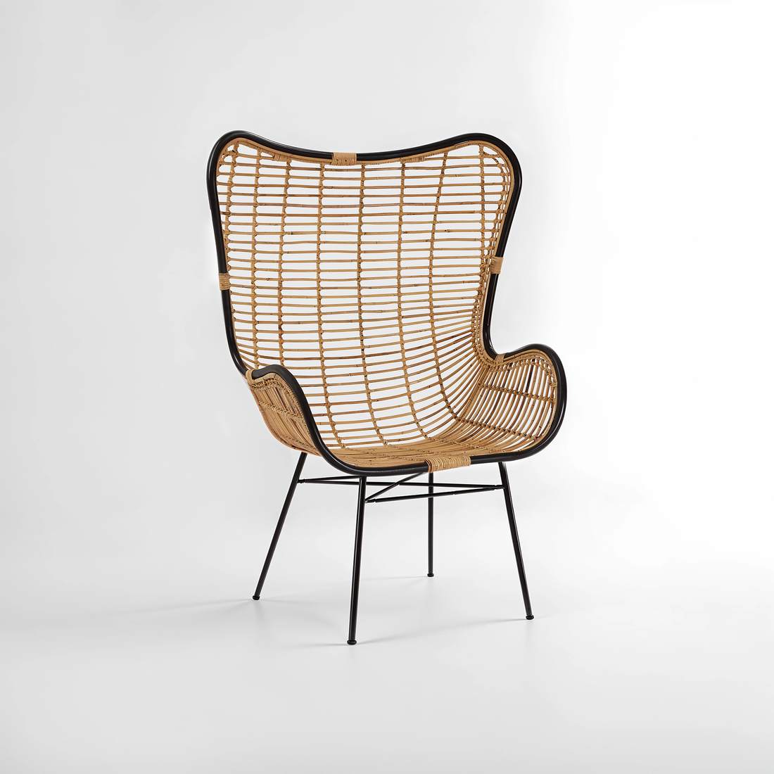 Java Natural Rattan Egg Chair