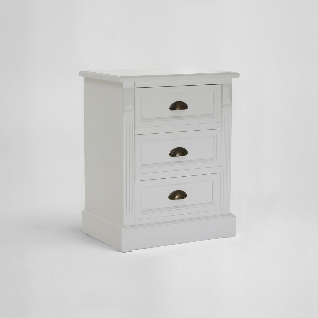 Hardwick 3 Drawer Bedside Table