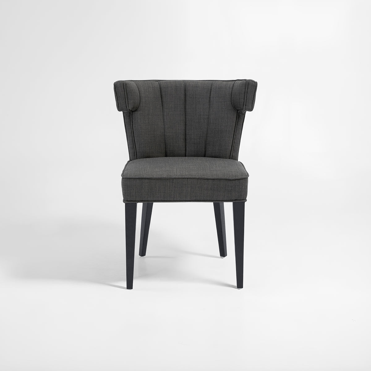 Oria Grey Polyester Dining Chair