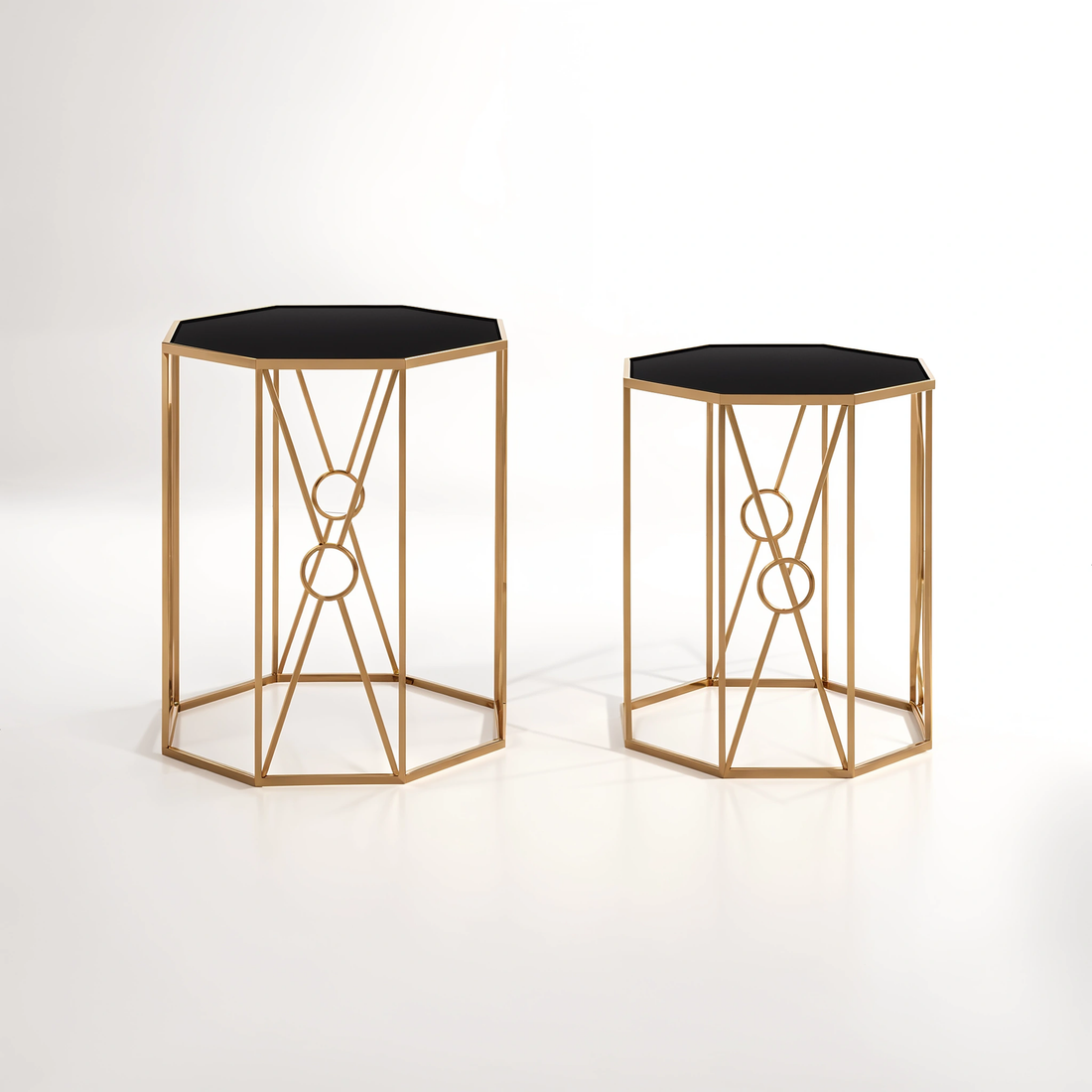 Trento Set Of 2 End Tables