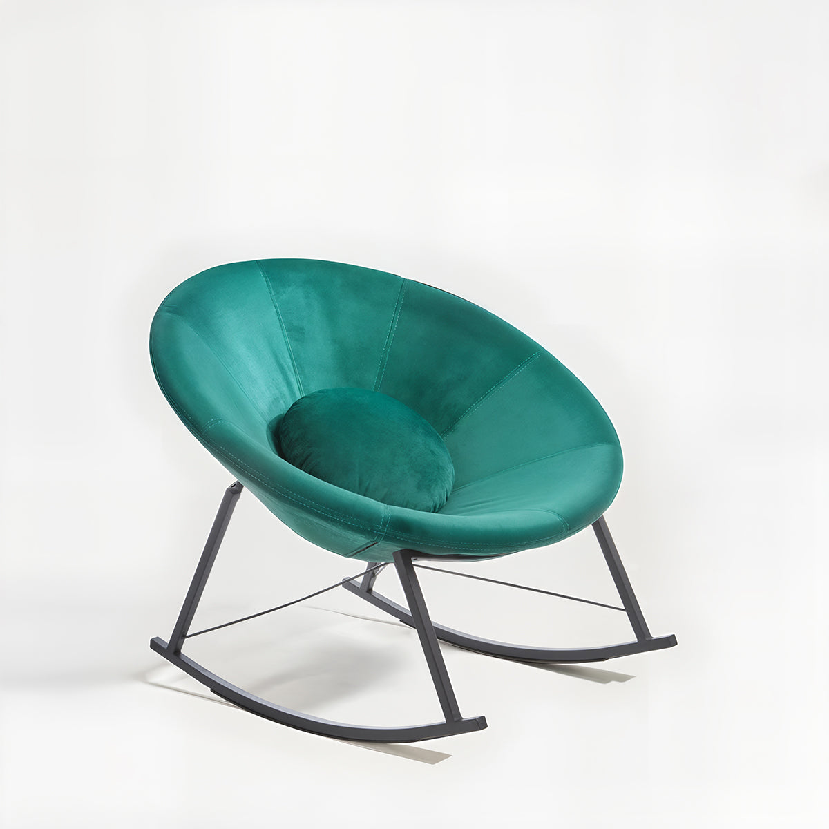 Arto Green Conic Rocking Chair