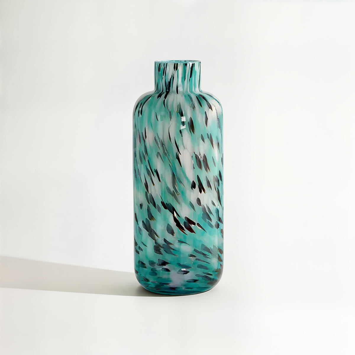 Calla Turquoise Speckle Vase