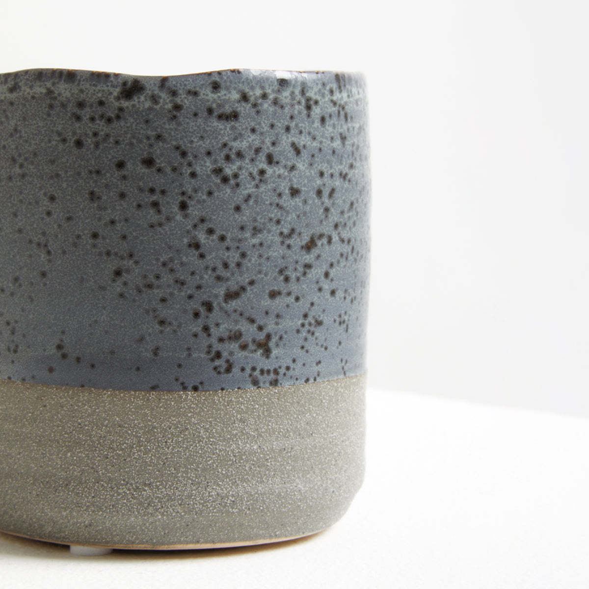 Caldera Grey Speckled Small Planter