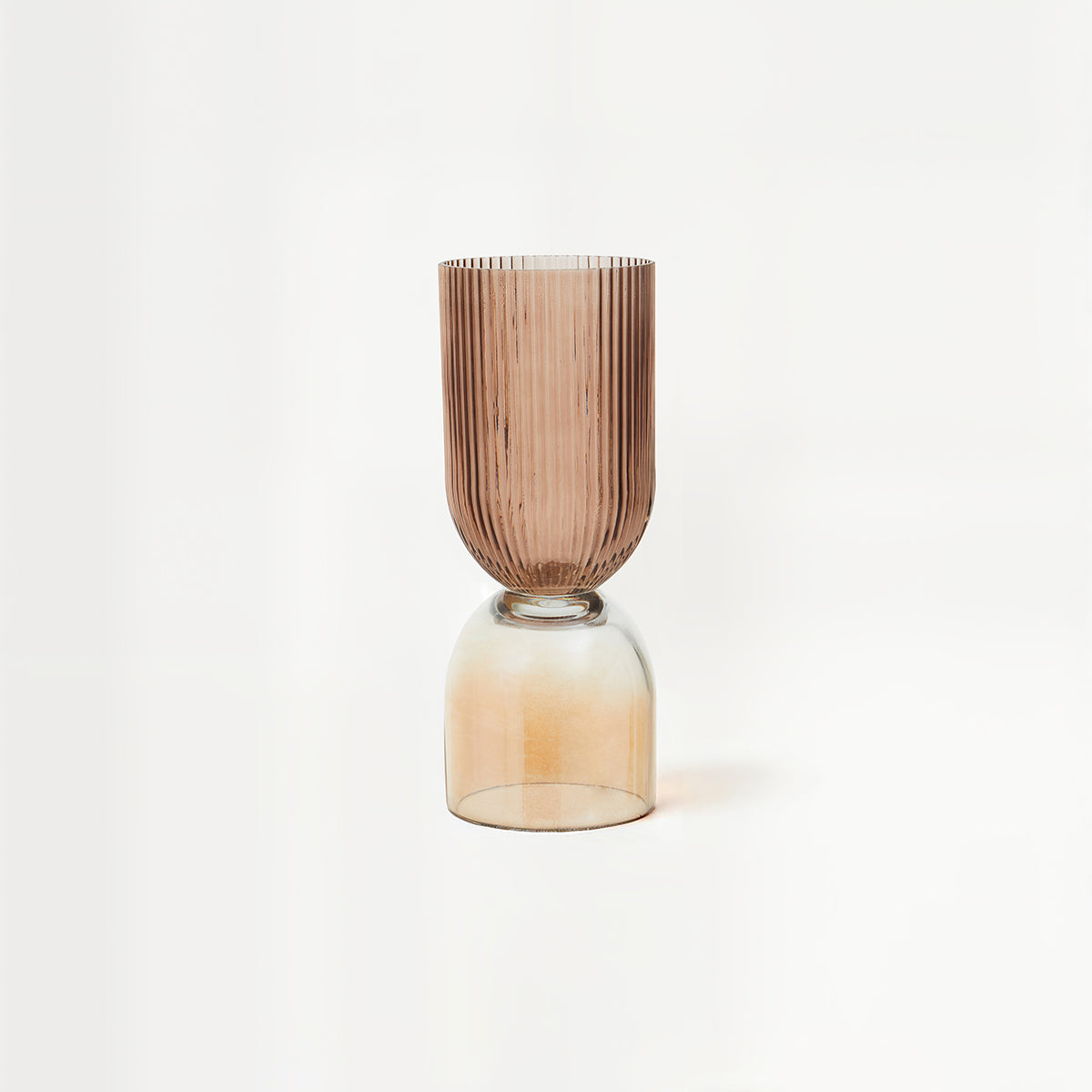 Esma Small Two Tone Glass Vase