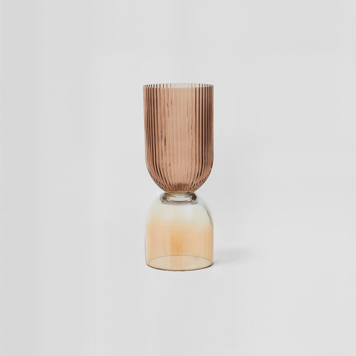 Esma Small Two Tone Glass Vase