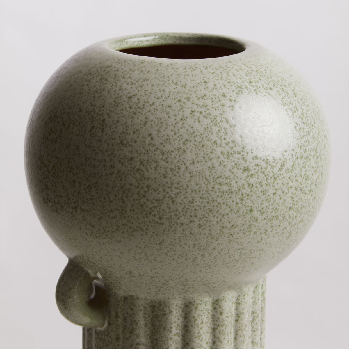 Calcita Large Green Stoneware Vase