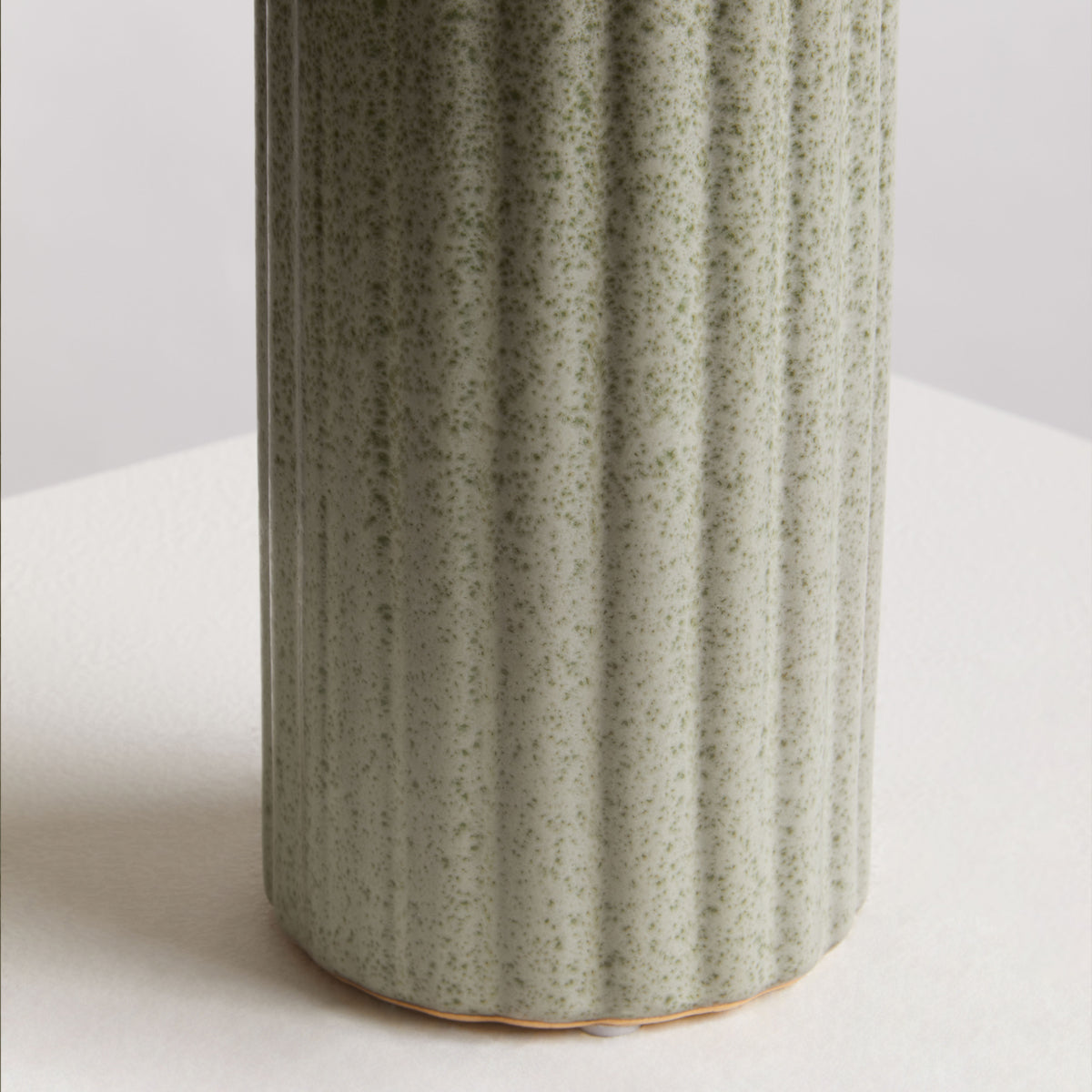 Calcita Large Green Stoneware Vase