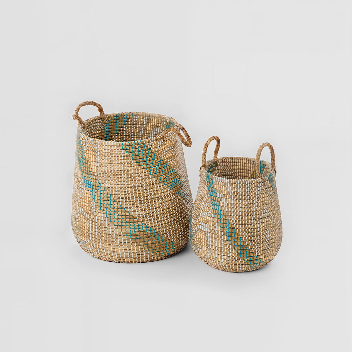 Bora Set of 2 Seagrass Storage Baskets