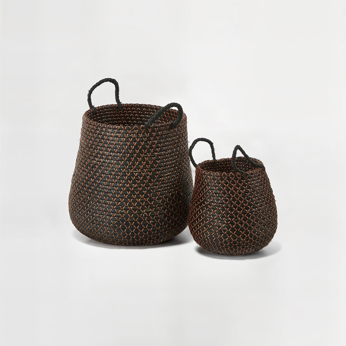 Bora Set of 2 Round Storage Baskets