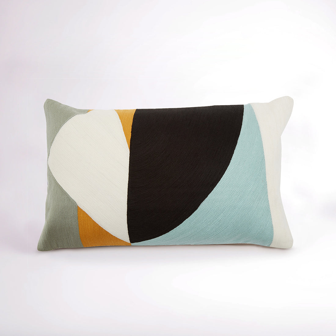 Bosie Ozella Multi Colour Rectangular Cushion