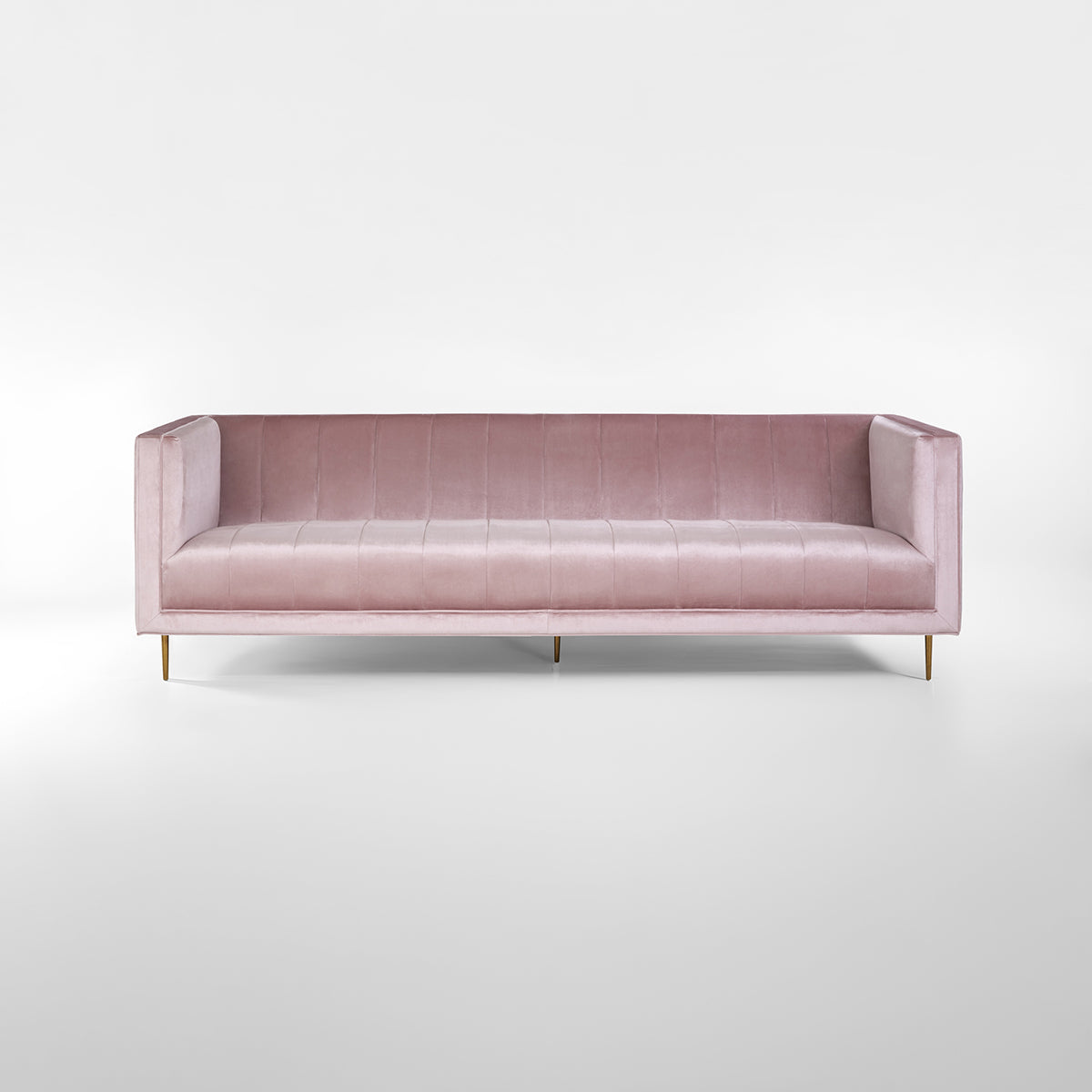 Otylia 3 Seat Pink Sofa