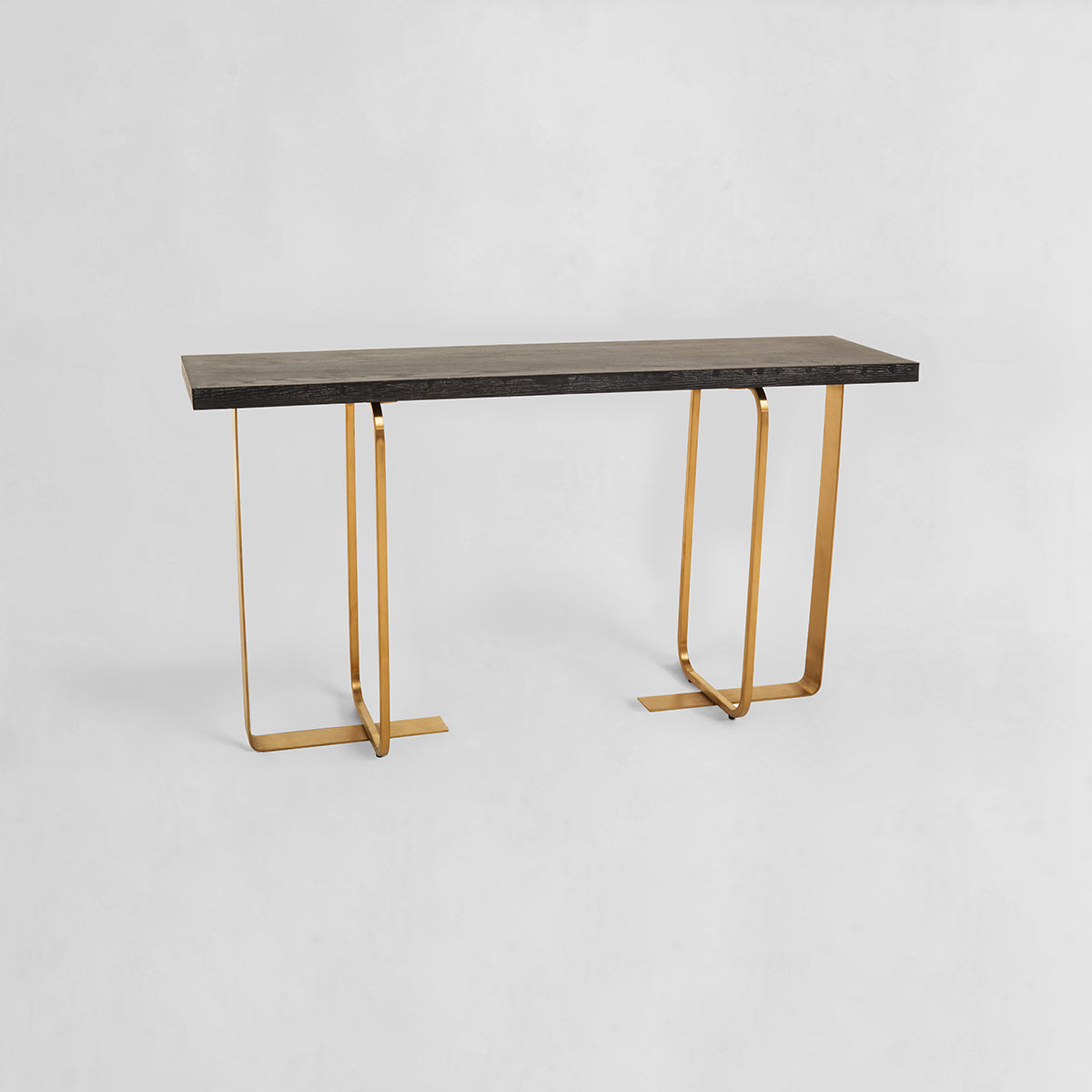 Lena Black And Gold Console Table