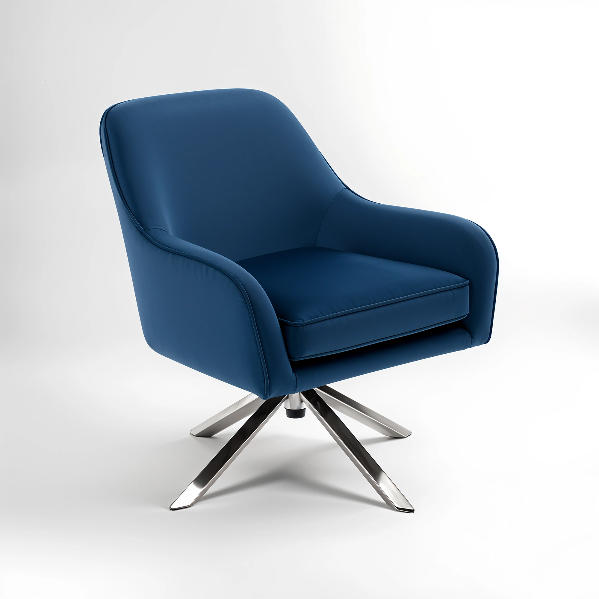 Avery Midnight Velvet Chair