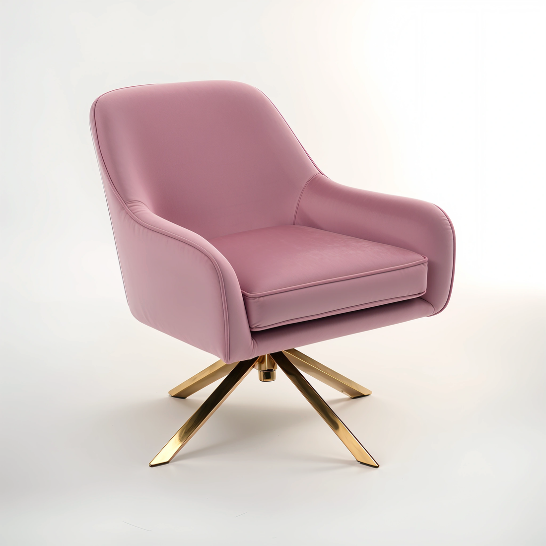 Avery Pink Velvet Chair