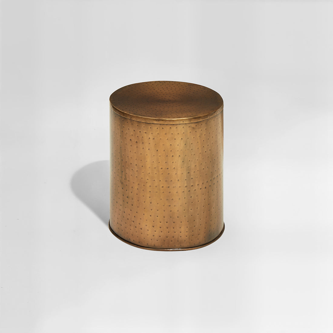 Arti Antique Brass Effect Side Table