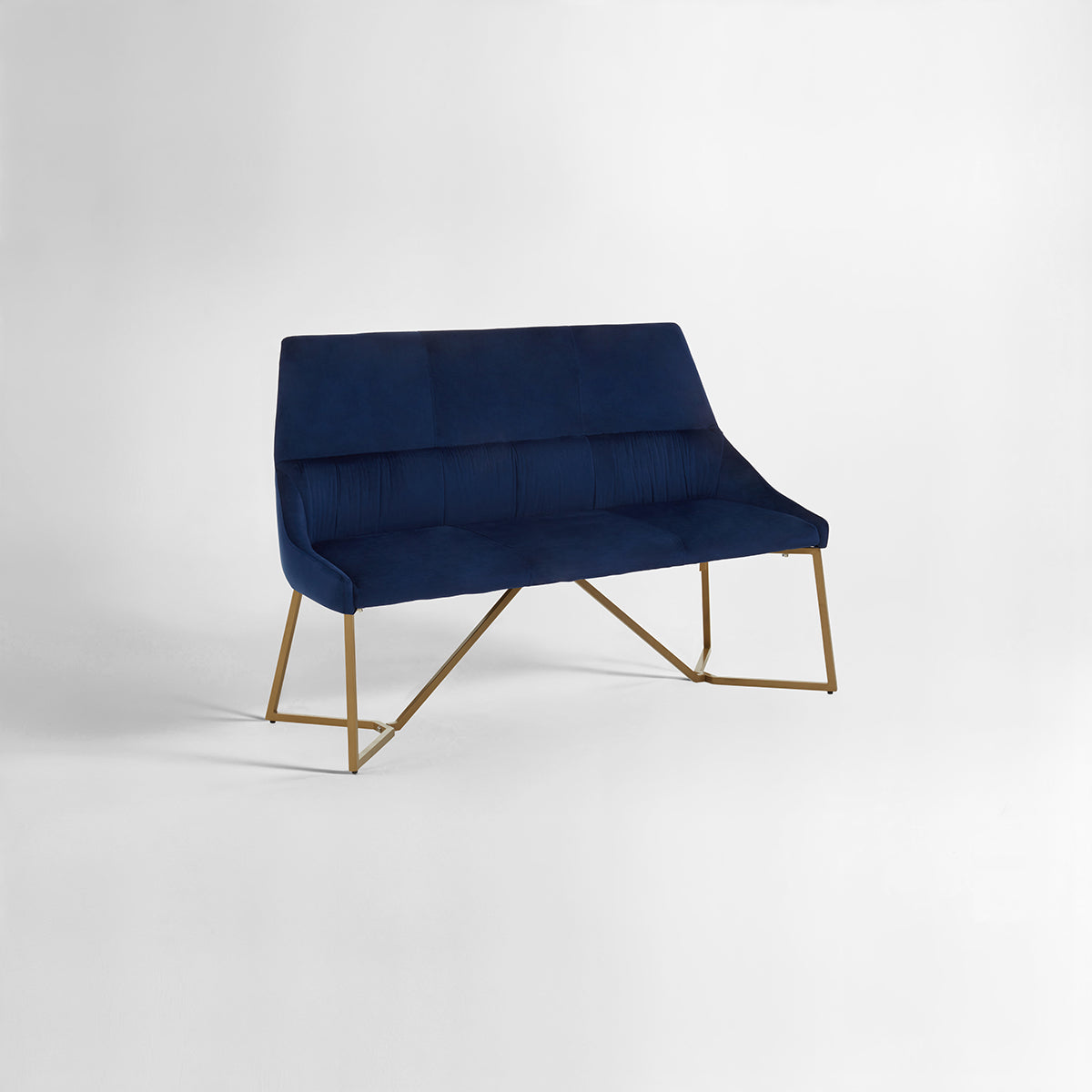 Vieste Midnight Velvet Bench