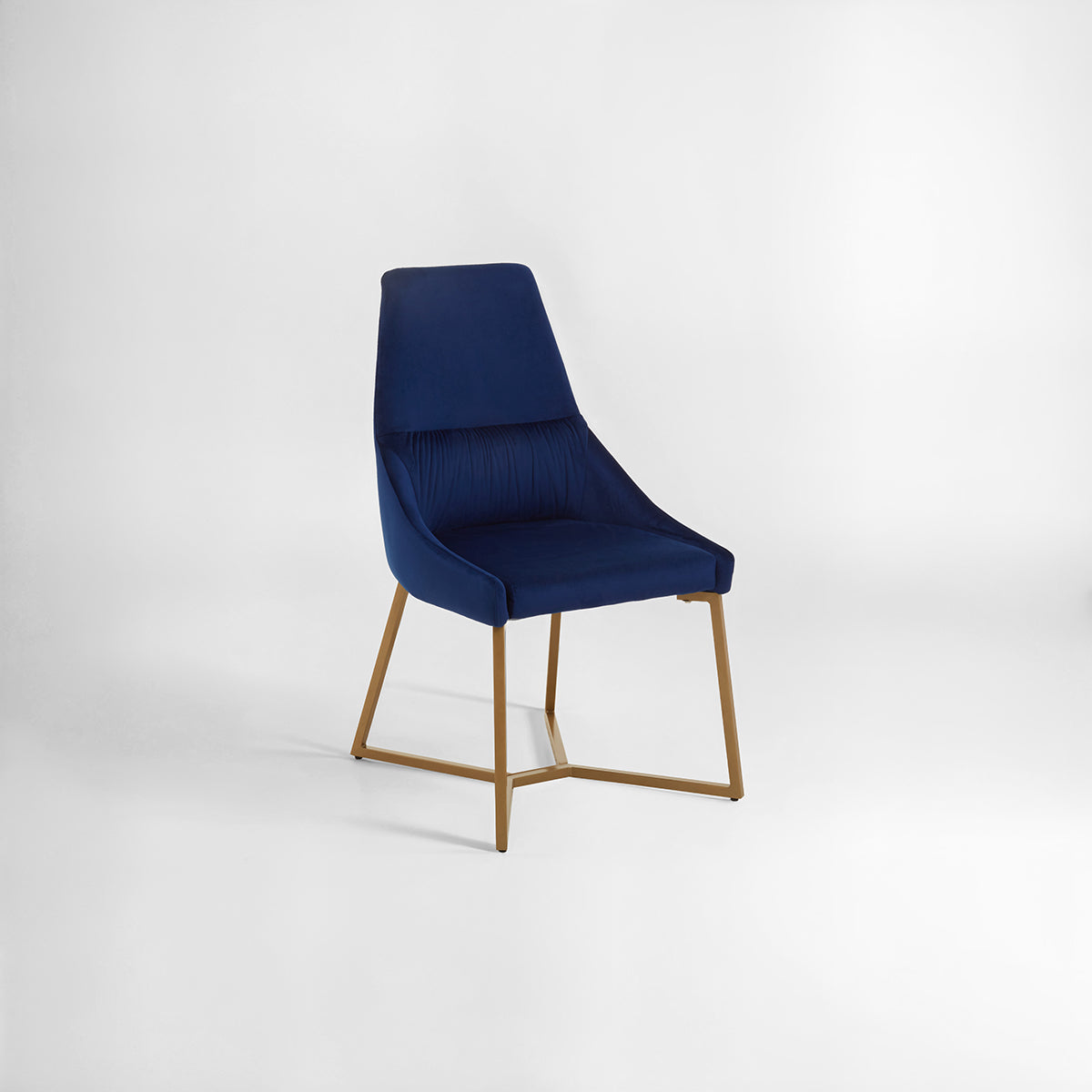 Vieste Midnight Velvet Dinner Chair