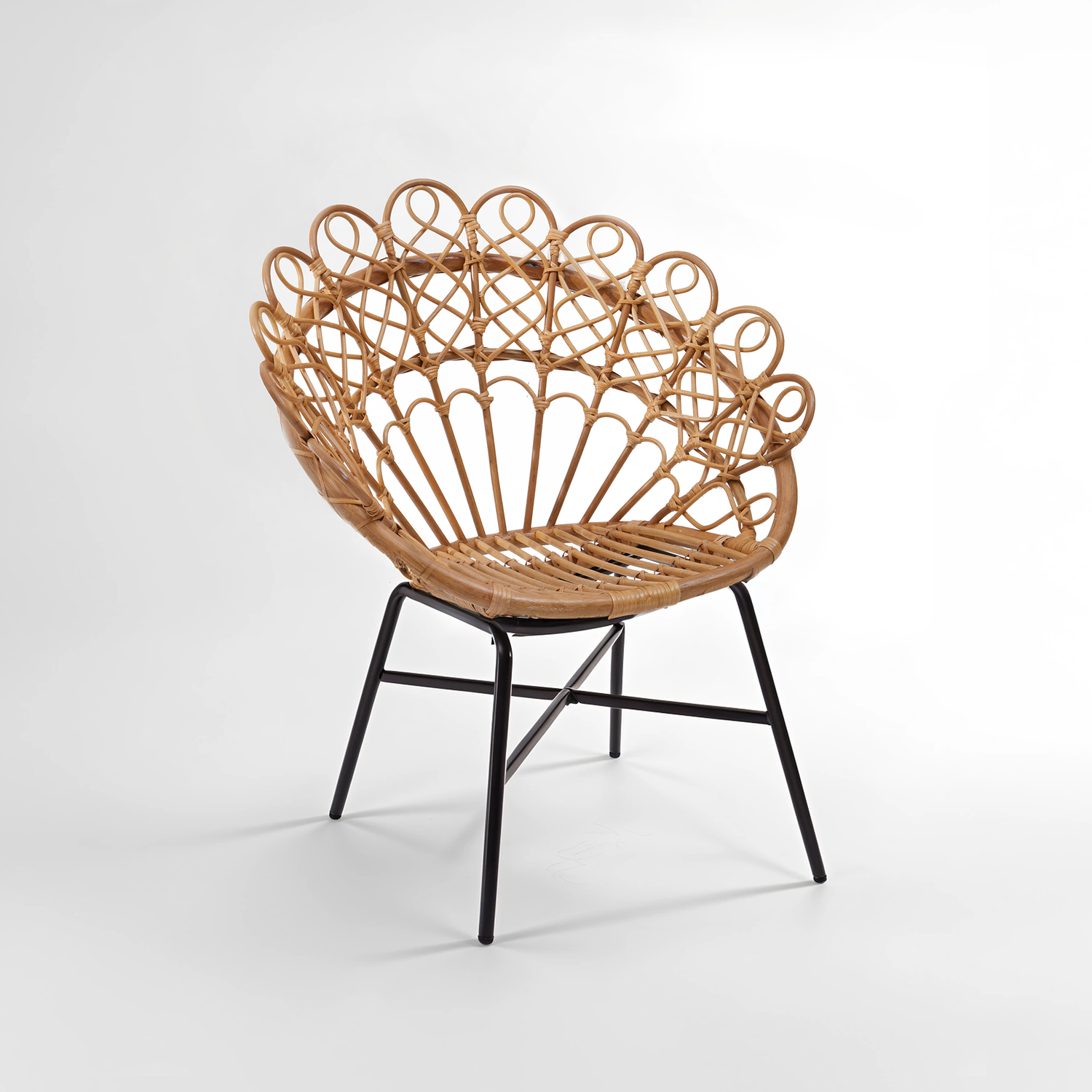 Java Natural Rattan Peacock Chair