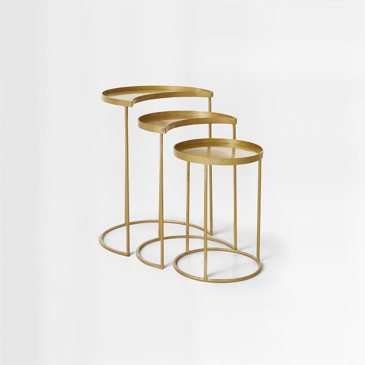 Suar Nest Of Three Side Tables