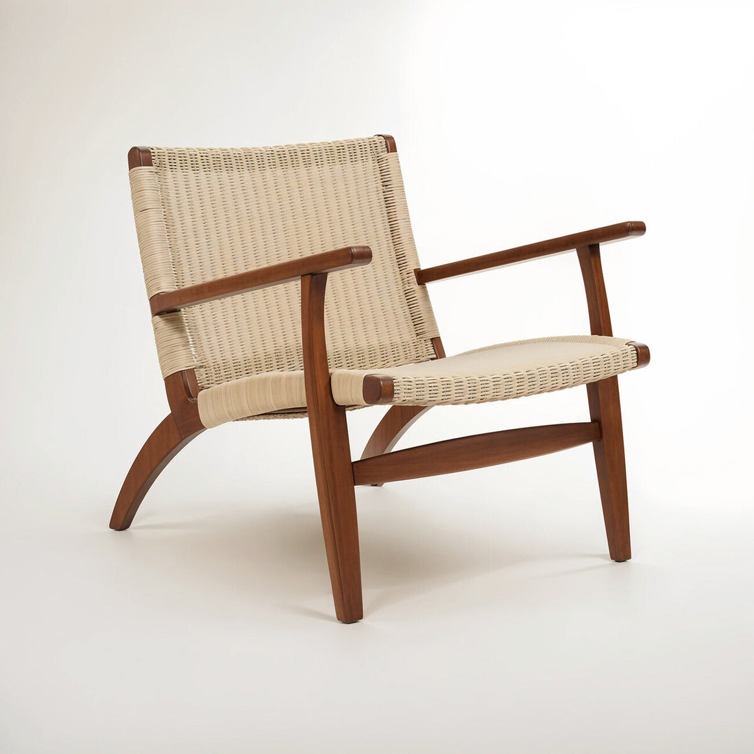 Java Woven Chair In Natural Rattan