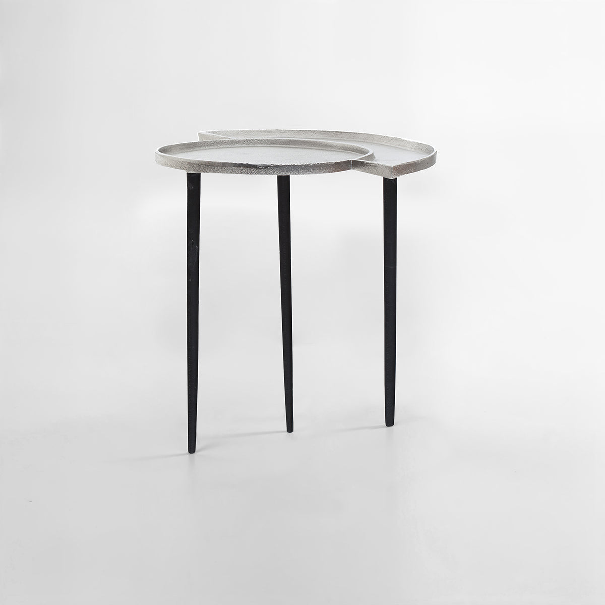 Simbolo Silver Top Side Table