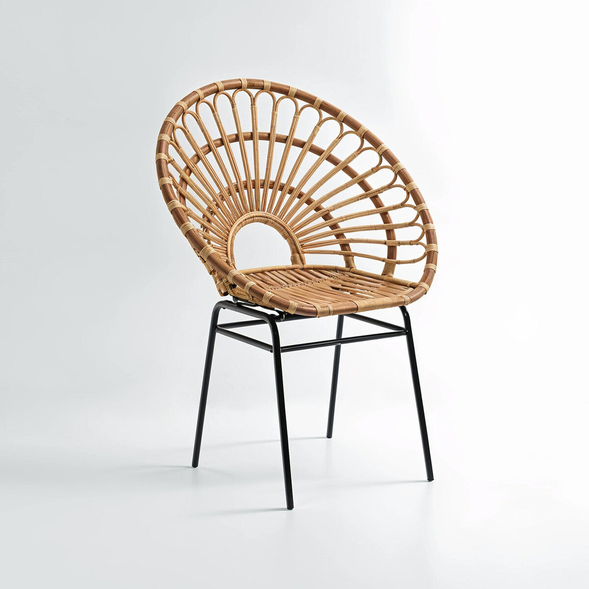 Java Natural Rattan Sunflower Chair