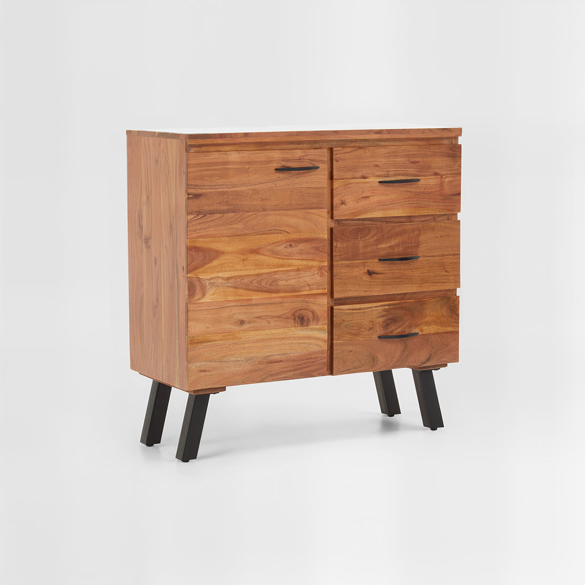 Nashik Small Acacia Wood Sideboard