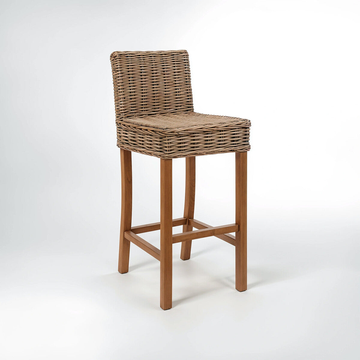 Java Natural Rattan Bar Chair