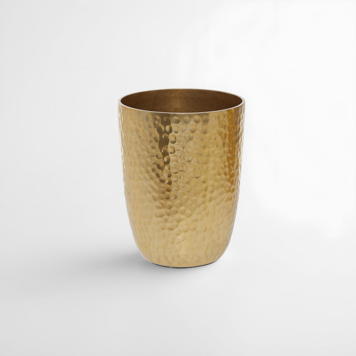 Allegra Gold Finish Bathroom Tumbler