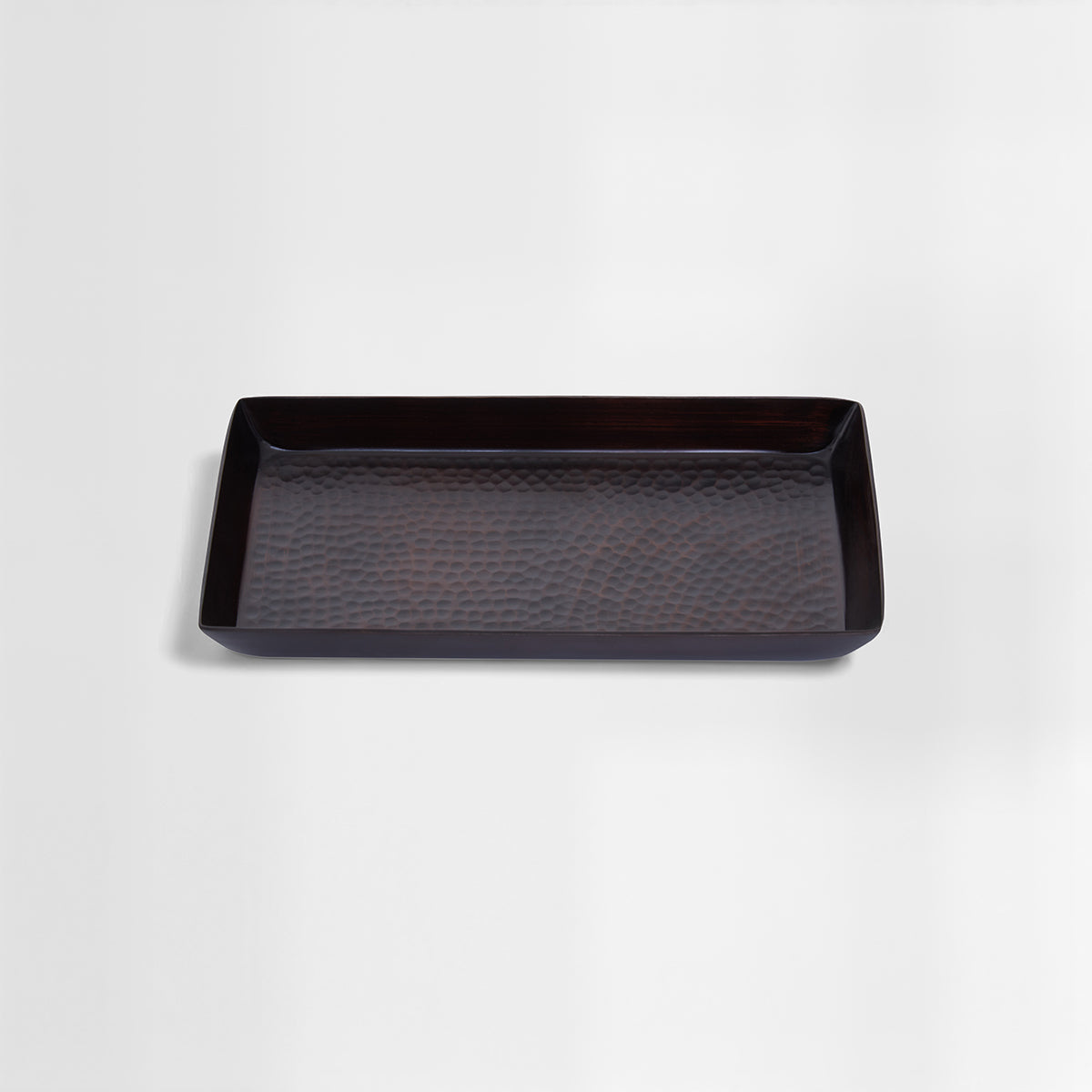 Allegra Aluminium Dark Bronze Finish Tray