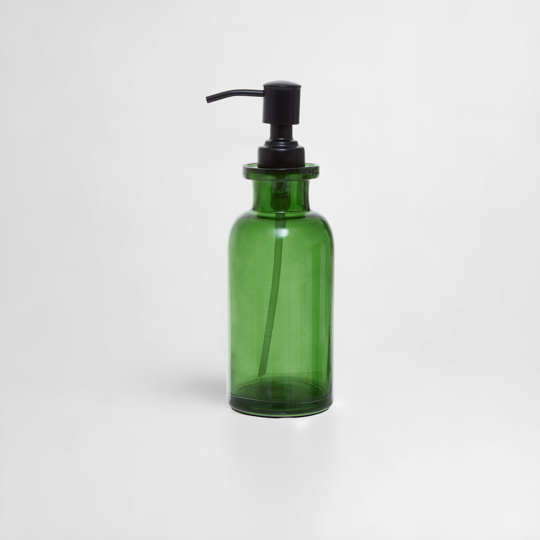 Allegra Kiara Green Glasss Soap Dispenser